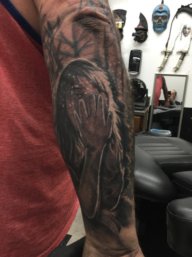 Explore face tattoo ideas black male, creative tattoo ideas in Lawton, available at Impact Ink Tattoo Studios