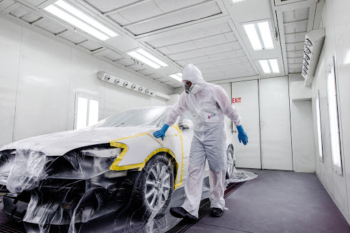 Auto Body Shop «Schaefer Autobody Centers - Webster Groves, MO», reviews and photos, 50 N Gore Ave, Webster Groves, MO 63119, USA