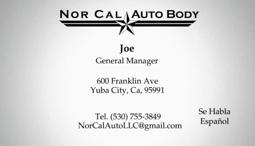 Auto Body Shop «Nor-Cal Autobody», reviews and photos, 600 Franklin Ave, Yuba City, CA 95991, USA