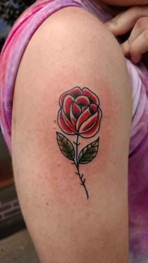 Explore forearm tattoo ideas for women, creative tattoo ideas in Kearney, available at Bread N Butter Tattoo