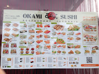 Carte du Okami Sushi (Bistro Okami) à Les Clayes-sous-Bois