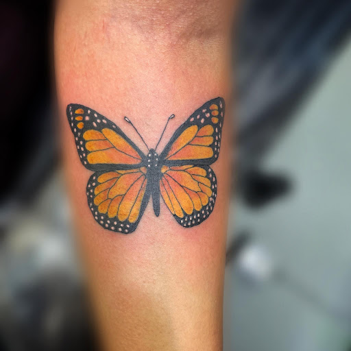 Explore baki tattoo ideas, creative tattoo ideas in Cincinnati, available at Opal Moon Tattoo