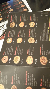 Menu / carte de Why Not. à Pedalino