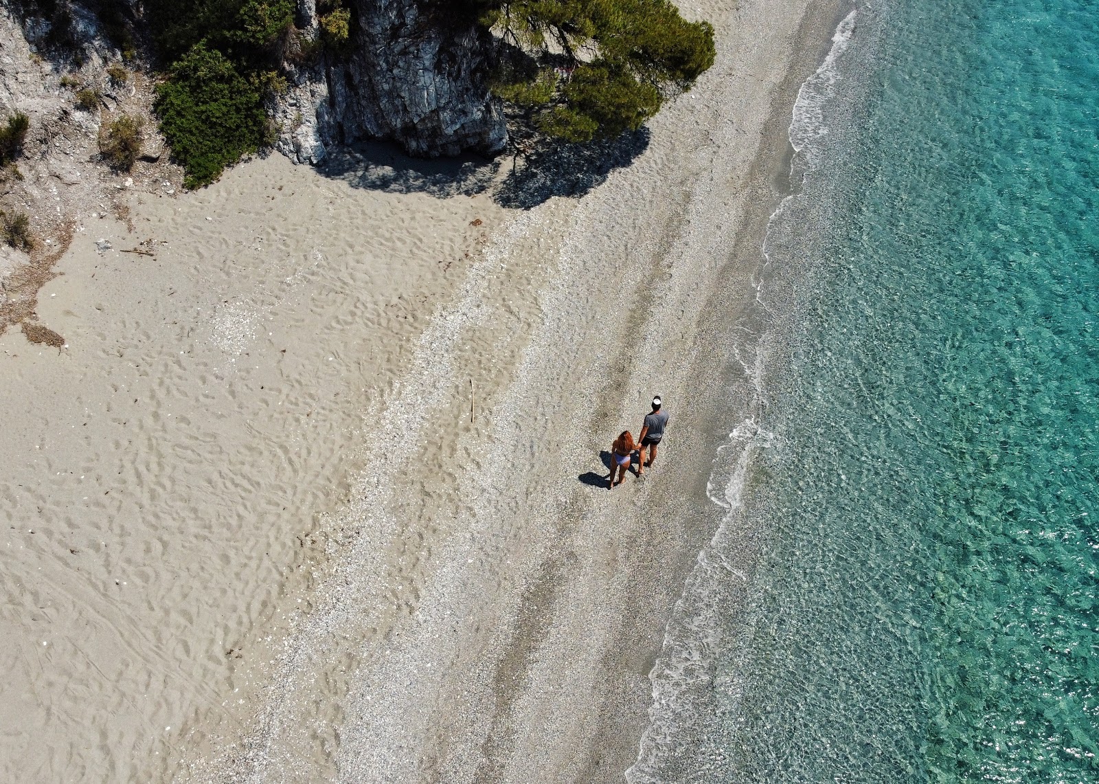 Foto di Ftelia beach con molto pulito livello di pulizia