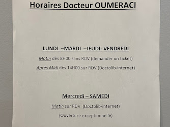 Docteur Radia OUMERACI- NACER