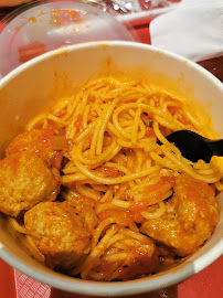 Spaghetti aux boulettes de viande du Restauration rapide Pizzeria Bella Notte à Chessy - n°16
