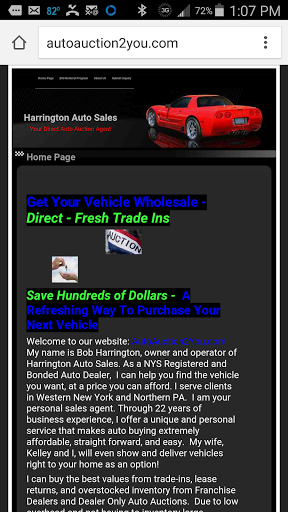 Car Dealer «Harrington Used Auto Sales», reviews and photos, 11537 Harrington Rd, Dunkirk, NY 14048, USA