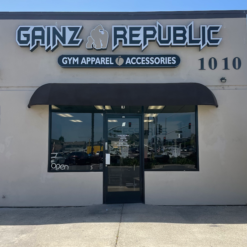 Gainz Republic Gym Apparel & Accessories