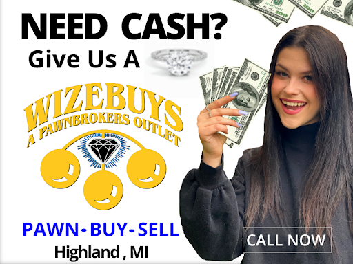 Pawn Shop «Wizebuys PawnBrokers Outlet», reviews and photos, 2928 E Highland Rd, Highland Charter Twp, MI 48356, USA