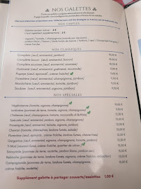 Menu du Restaurant Crêperie Ti Mad à Annecy