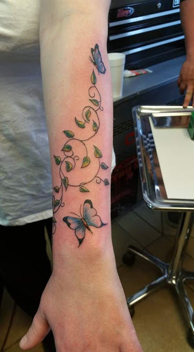 Explore aviation tattoo ideas, creative tattoo ideas in Elko, available at Custom Tattoos and Body Piercing Studio