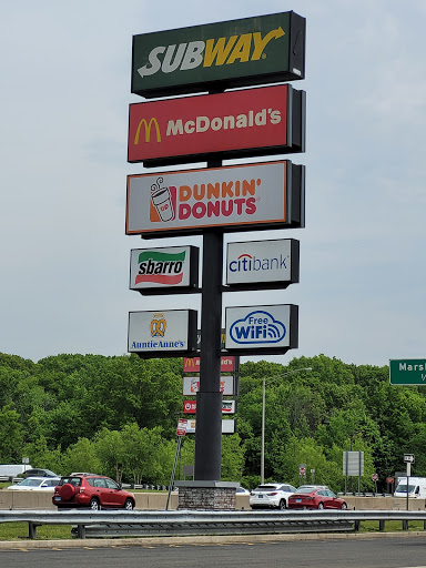 Toll road rest stop New Haven