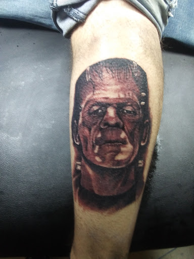 Explore black sleeve tattoo ideas, creative tattoo ideas in Portsmouth, available at River City Tattoos