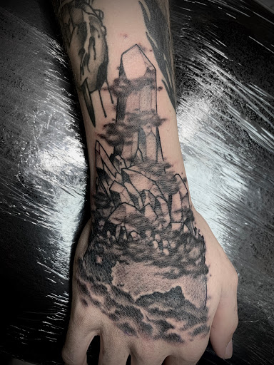 Tattoo Shop «Mine Shaft Tattoo & Piercing», reviews and photos, 8160 S Main St, Helen, GA 30545, USA