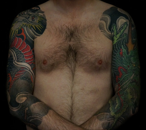 Explore full leg tattoo ideas, creative tattoo ideas in San Diego, available at Remington Tattoo Parlor