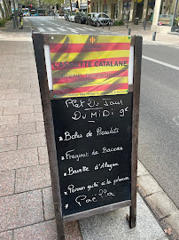 Menu / carte de L'Assiette Catalane à Perpignan