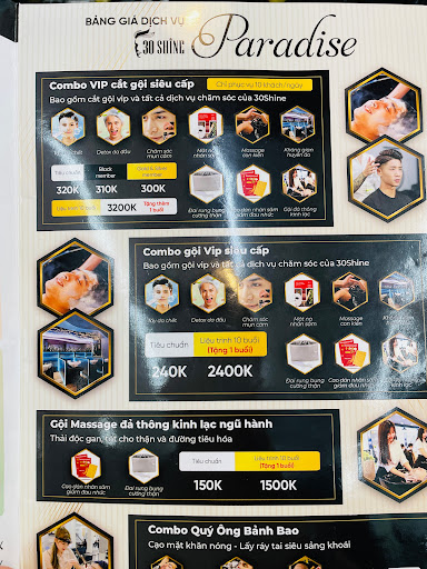 Top 20 30shine cửa hàng Huyện Quảng Trạch Quảng Bình 2022