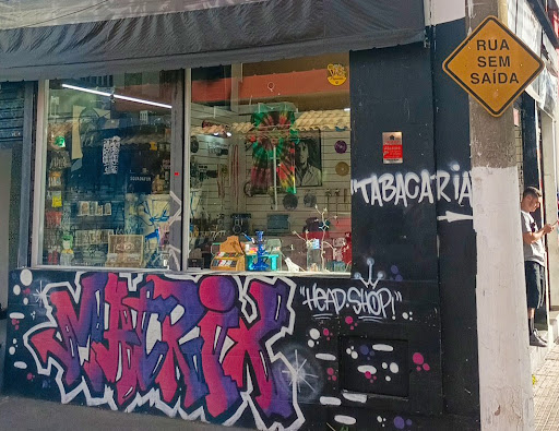 Logo da empresa - Matrix Headshop e Tabacaria