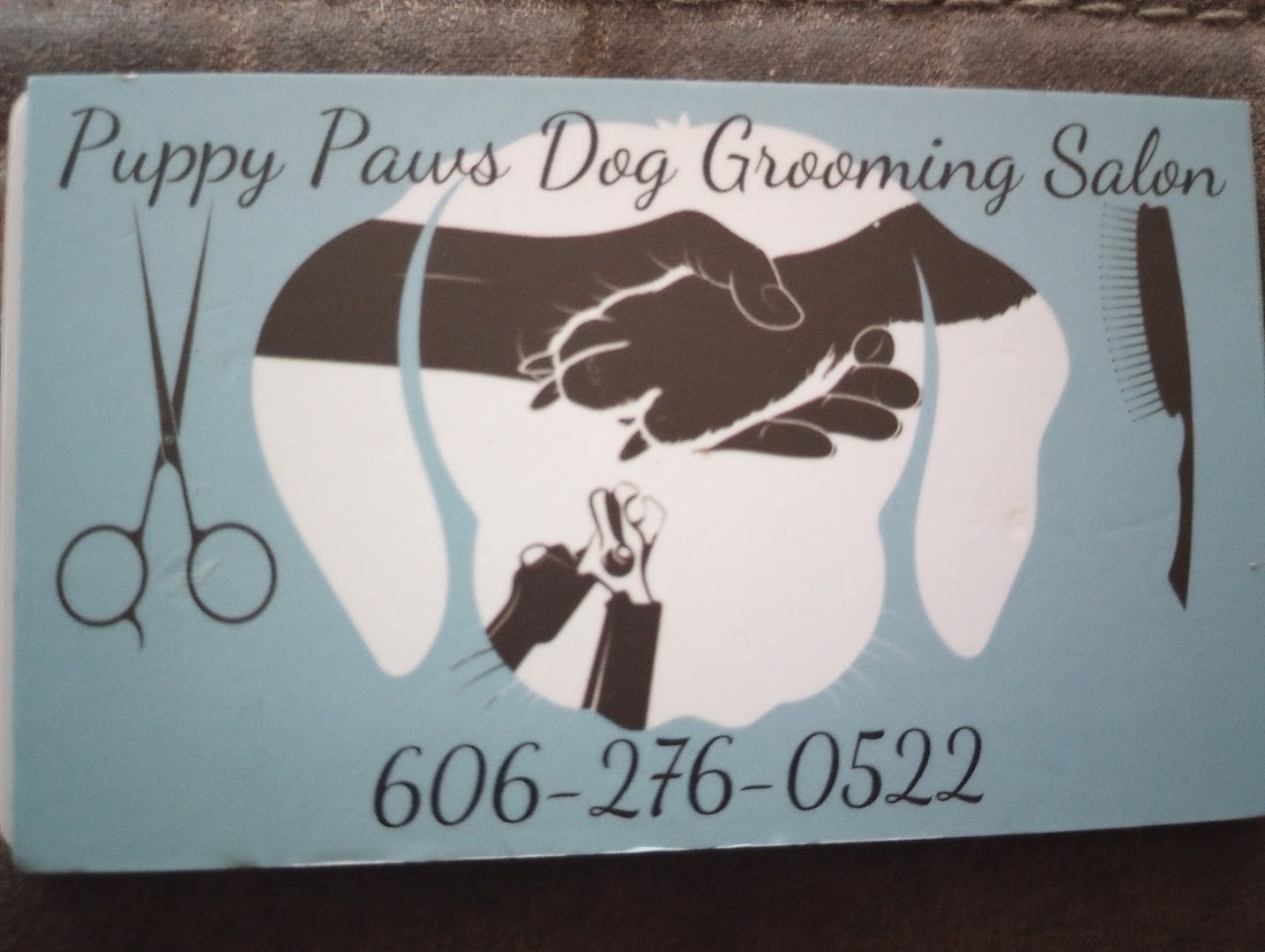 Puppy paws dog grooming salon