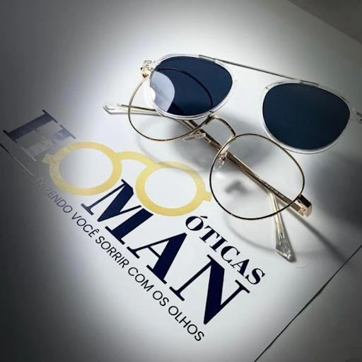 Logo da empresa - Óticas Homan