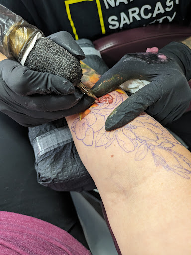 Explore cover up ideas for big tattoos, creative tattoo ideas in Lutz, available at Studio 54 Tattoo