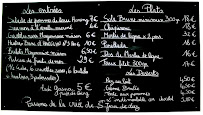Nahia Restaurant à Biarritz carte