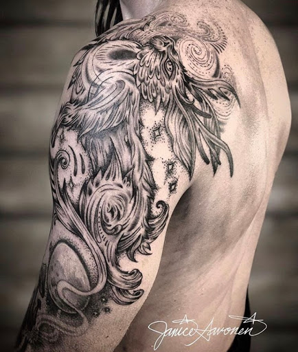 Explore tattoo ideas for losing a loved one, creative tattoo ideas in Avon, available at Avanti Tattoo