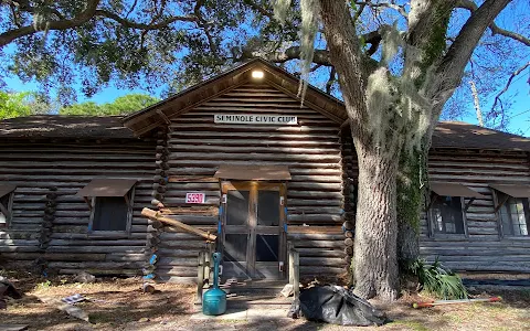 The Seminole Log Cabin image