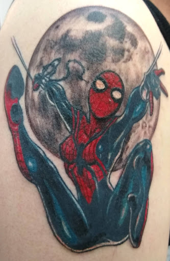 Explore travel adventure tattoo ideas, creative tattoo ideas in Peoria, available at Mad Tattoo and Piercing