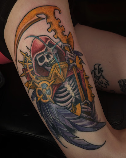 Explore tattoo filler ideas for a woman, creative tattoo ideas in Kent, available at Defiance Tattoos