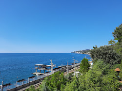 Hosta beach II'in fotoğrafı uçurumlarla desteklenmiş