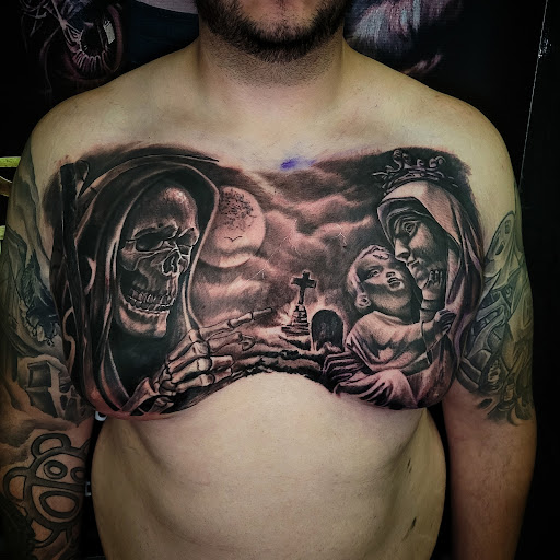 Explore kiss lip tattoo ideas, creative tattoo ideas in Bensalem, available at Philly Joe Tattoo Studio