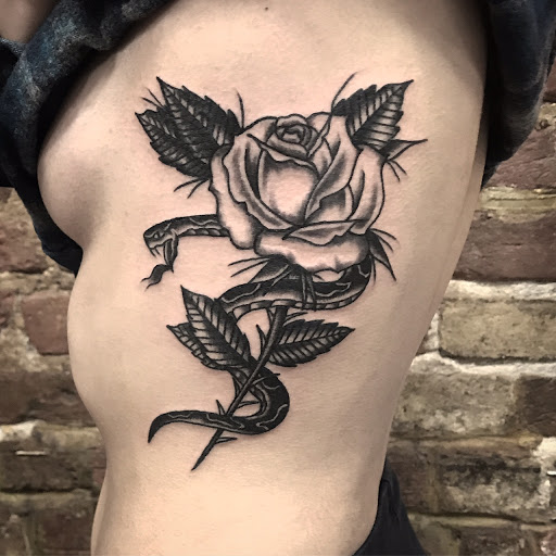 Tattoo Shop «Heroes & Ghosts Tattoo», reviews and photos, 3035 W Cary St, Richmond, VA 23221, USA