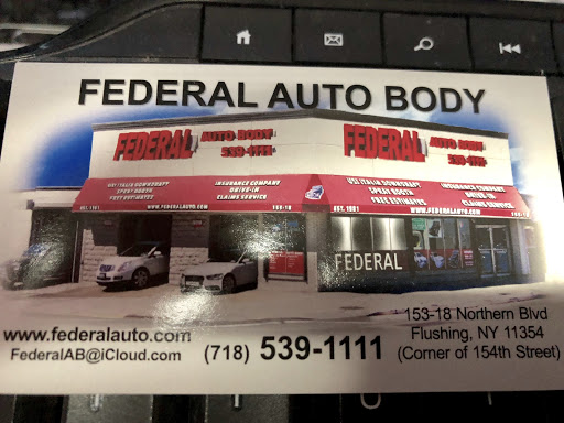 Auto Body Shop «Federal Auto Body», reviews and photos, 153-18 Northern Blvd, Flushing, NY 11354, USA