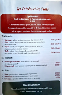 Carte du Farniente Restaurant-Pizzeria à Tarare