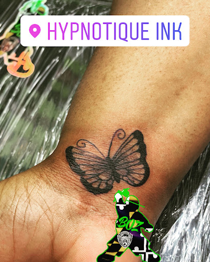 Explore superhero tattoo ideas, creative tattoo ideas in Waldorf, available at Hypnotique Ink