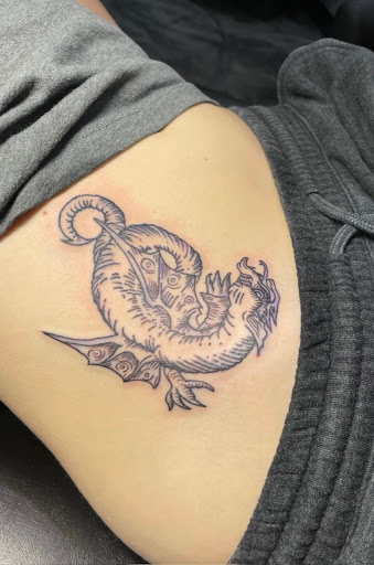 Explore lightsaber tattoo ideas, creative tattoo ideas in Peoria, available at Modern Ink Tattoo