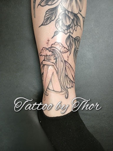 Explore swirl tattoo ideas, creative tattoo ideas in San Tan Valley, available at Frontier Tattoo Company