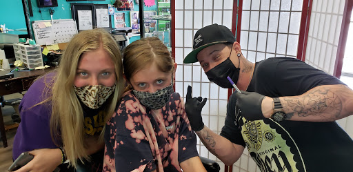 Explore state of georgia tattoo ideas, creative tattoo ideas in Port Aransas, available at SHARK ATTACK TATTOO