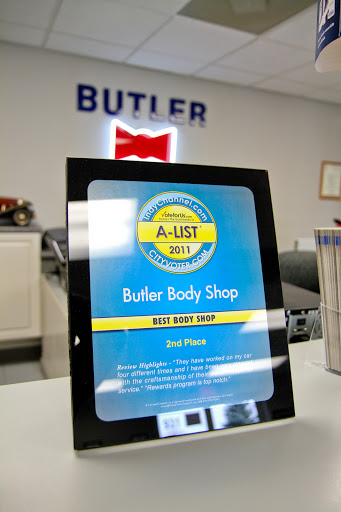 Auto Body Shop «Butler Auto Collision Center», reviews and photos, 931 N Range Line Rd # X, Carmel, IN 46032, USA
