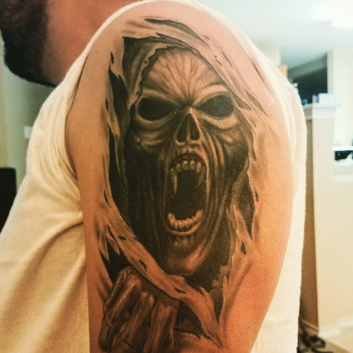 Tattoo Shop «Faces in the Dark Tattoo», reviews and photos, 121 Hall Professional Center, Kyle, TX 78640, USA