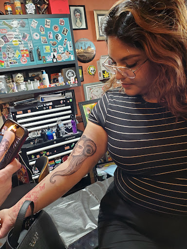 Explore cute panda tattoo ideas, creative tattoo ideas in Albuquerque, available at Iron Anchor Tattoo Parlour