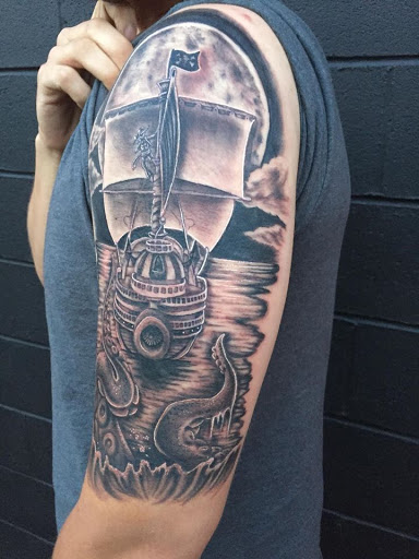 Tattoo Shop «Lucky DeVille Tattoo Co.», reviews and photos, 2333 Niagara Falls Blvd, Amherst, NY 14228, USA