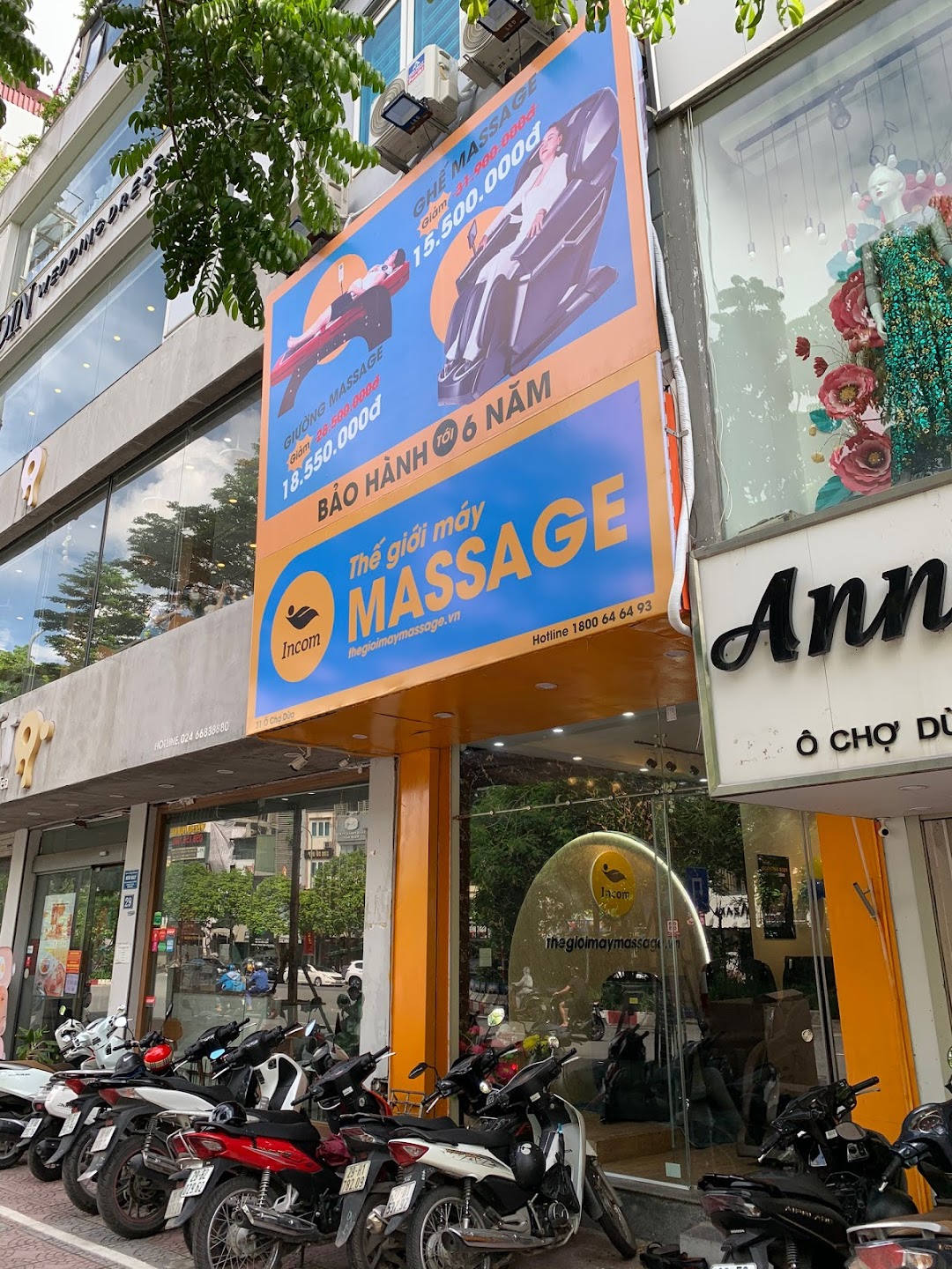 Thế Giới Máy Massage INCOM