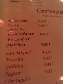 Cafe Blond - Casa Rubio à Recklinghausen menu