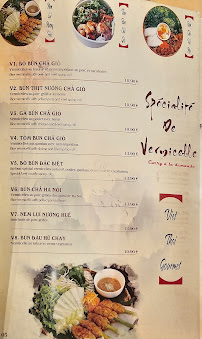 Menu / carte de Viet Thai Gourmet à Noisiel