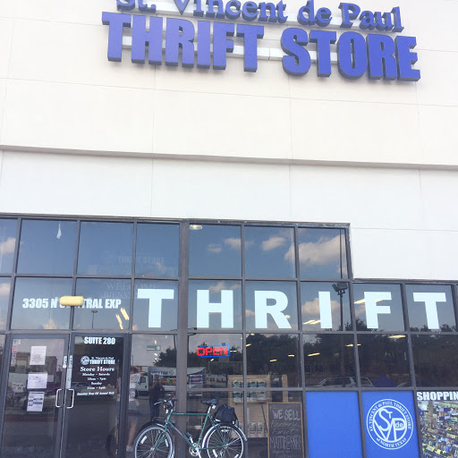 Thrift Store «Saint Vincent de Paul Thrift Store of Plano», reviews and photos, 3305 N Central Expy #280, Plano, TX 75023, USA