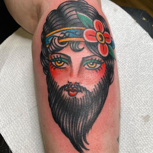 Explore army sleeve tattoo ideas, creative tattoo ideas in Springfield, available at Good Heart Tattoos