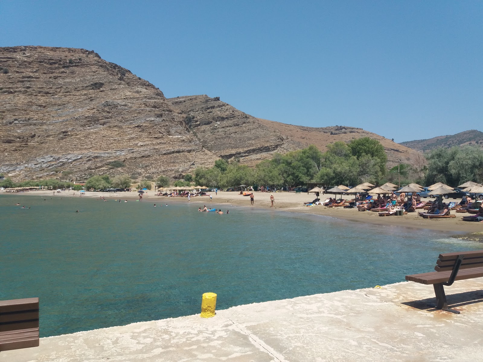 Foto van Paralia Pisses gedeeltelijk resortgebied