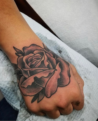 Explore color tattoo cover up ideas, creative tattoo ideas in Libertyville, available at Lucky Seven Tattoo